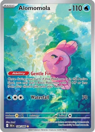 Alomomola SV: Black Bolt Pokemon card