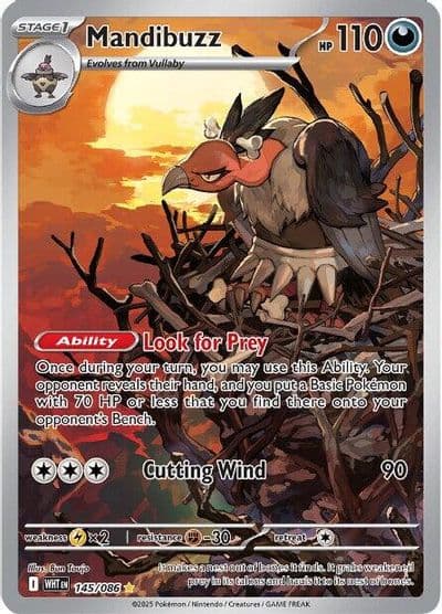 Mandibuzz SV: White Flare Pokemon card