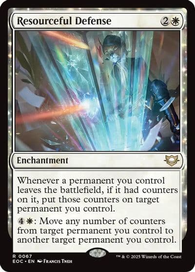 Resourceful Defense Commander: Edge of Eternities Magic card