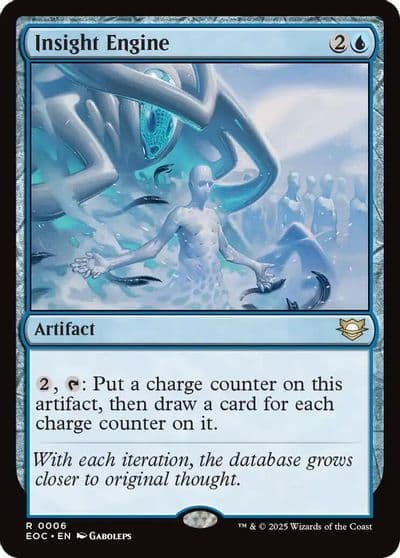 Insight Engine Commander: Edge of Eternities Magic card