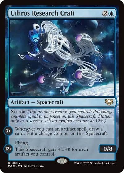 Uthros Research Craft Commander: Edge of Eternities Magic card