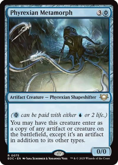 Phyrexian Metamorph Commander: Edge of Eternities Magic card