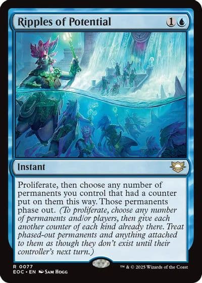 Ripples of Potential Commander: Edge of Eternities Magic card
