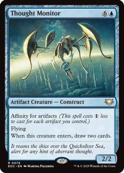 Thought Monitor Commander: Edge of Eternities Magic card
