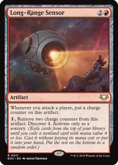 Long Range Sensor Commander: Edge of Eternities Magic card