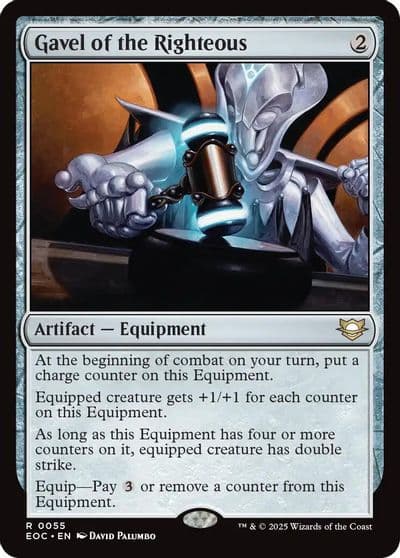 Gavel of the Righteous Commander: Edge of Eternities Magic card