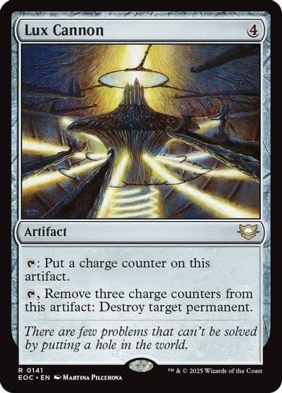 Lux Cannon Commander: Edge of Eternities Magic card