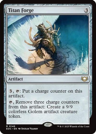 Titan Forge Commander: Edge of Eternities Magic card
