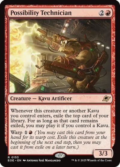 Possibility Technician Edge of Eternities Magic card