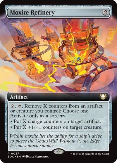 Moxite Refinery Extended Art Commander: Edge of Eternities Magic card