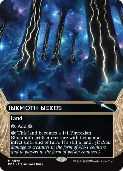 Inkmoth Nexus 0020 Borderless Edge of Eternities: Stellar Sights Magic card