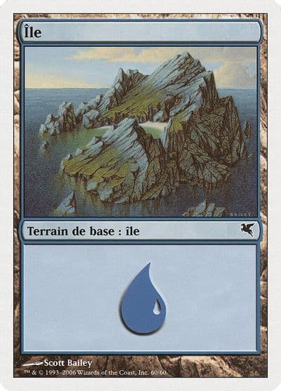 Island French Ile H60 Magic Encyclopedia 2005 (Salvat/Hachette) Magic card