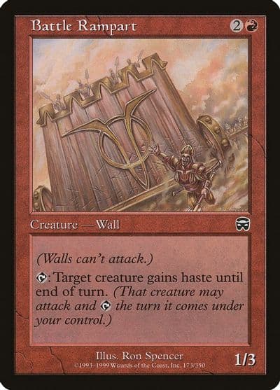 Battle Rampart Mercadian Masques Magic card