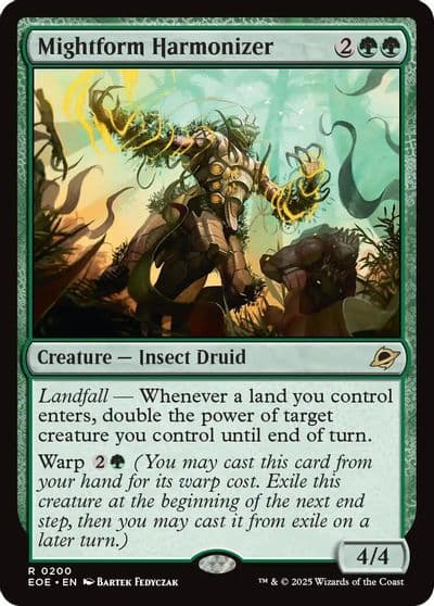 Mightform Harmonizer Edge of Eternities Magic card