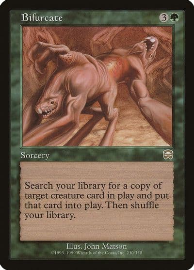 Bifurcate Mercadian Masques Magic card