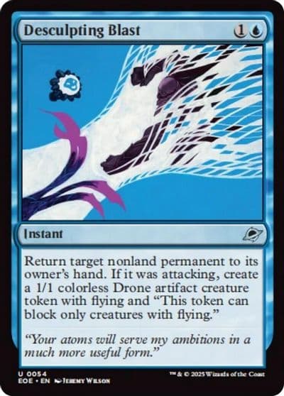 Desculpting Blast Edge of Eternities Magic card