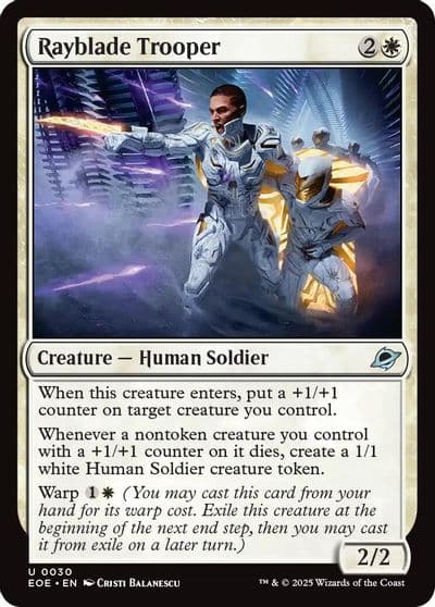 Rayblade Trooper Edge of Eternities Magic card