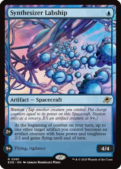 Synthesizer Labship Edge of Eternities Magic card