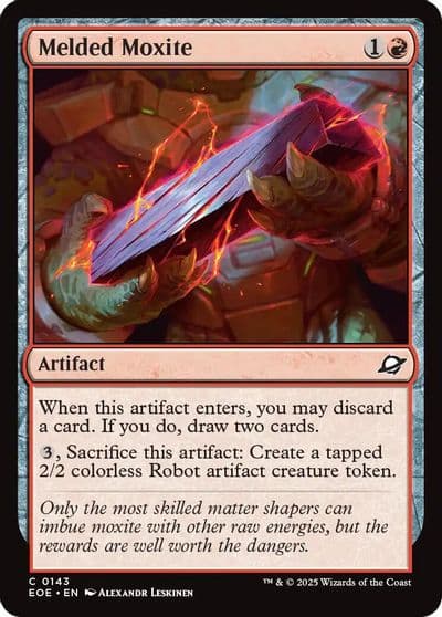 Melded Moxite Edge of Eternities Magic card