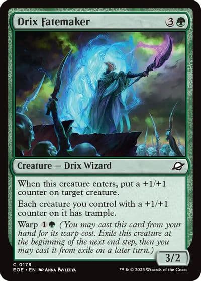 Drix Fatemaker Edge of Eternities Magic card