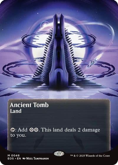 Ancient Tomb 0046 Borderless Edge of Eternities: Stellar Sights Magic card
