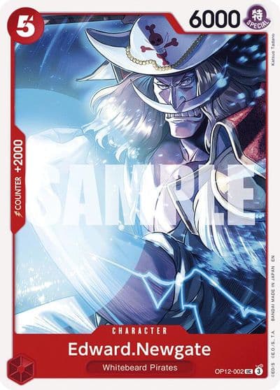 EdwardNewgate Legacy of the Master One Piece card