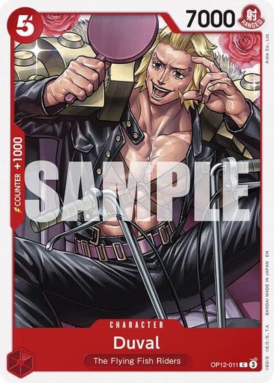 Duval Legacy of the Master One Piece card