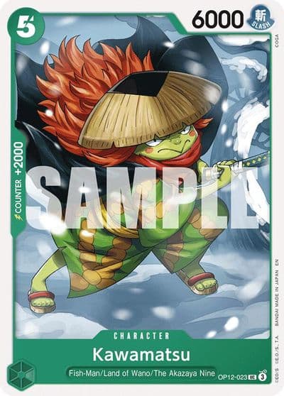 Kawamatsu Legacy of the Master One Piece card