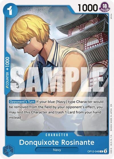 Donquixote Rosinante 048 Legacy of the Master One Piece card