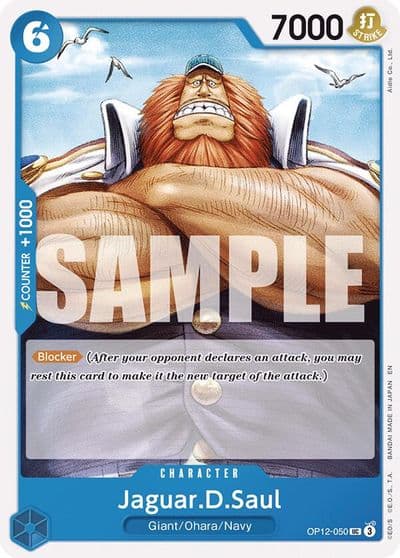 JaguarDSaul Legacy of the Master One Piece card