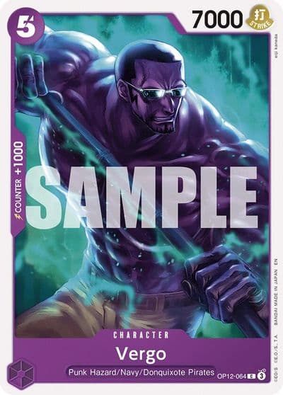 Vergo Legacy of the Master One Piece card