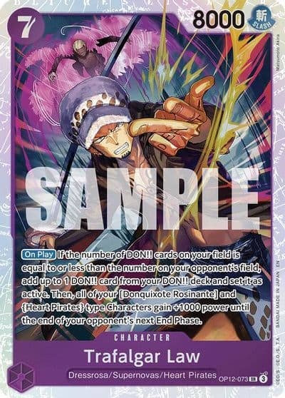 Trafalgar Law 073 Legacy of the Master One Piece card