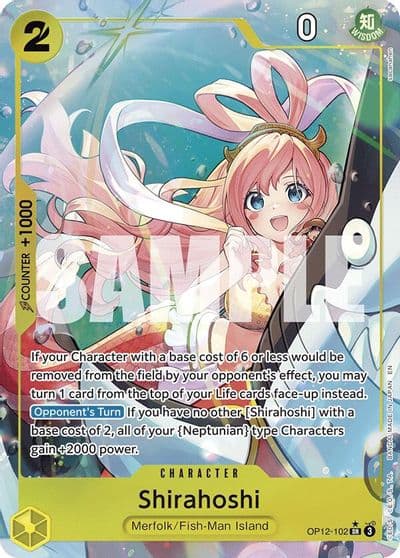 Shirahoshi Alternate Art Legacy of the Master One Piece card