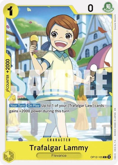 Trafalgar Lammy Legacy of the Master One Piece card