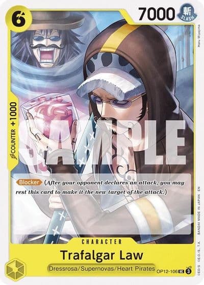 Trafalgar Law 106 Legacy of the Master One Piece card