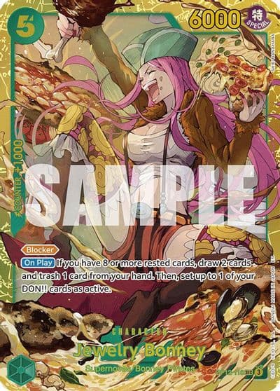 Jewelry Bonney 118 Legacy of the Master One Piece card
