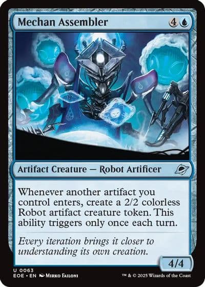 Mechan Assembler Edge of Eternities Magic card