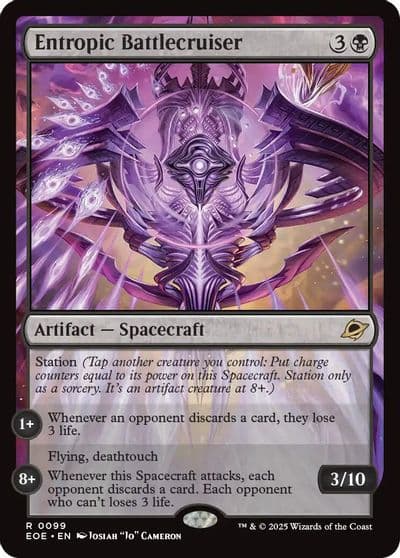 Entropic Battlecruiser Edge of Eternities Magic card