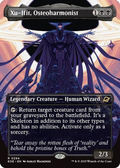 Xu Ifit Osteoharmonist Borderless Edge of Eternities Magic card