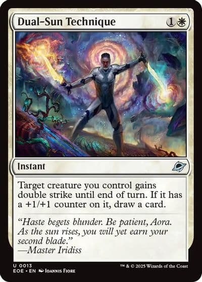 Dual Sun Technique Edge of Eternities Magic card