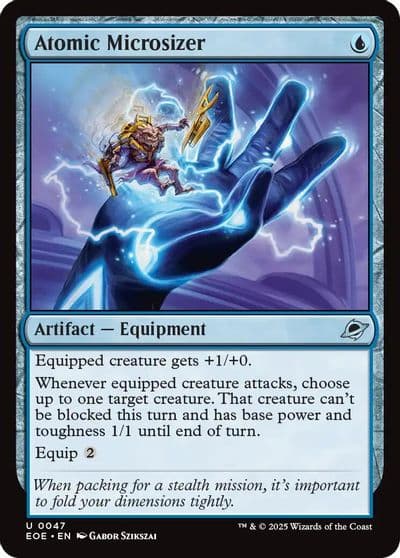 Atomic Microsizer Edge of Eternities Magic card