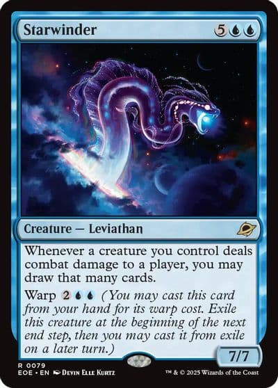 Starwinder Edge of Eternities Magic card