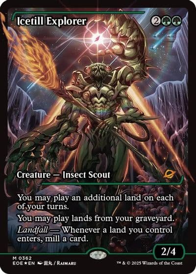 Icetill Explorer Showcase Edge of Eternities Magic card