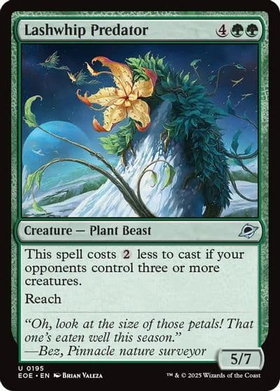 Lashwhip Predator Edge of Eternities Magic card