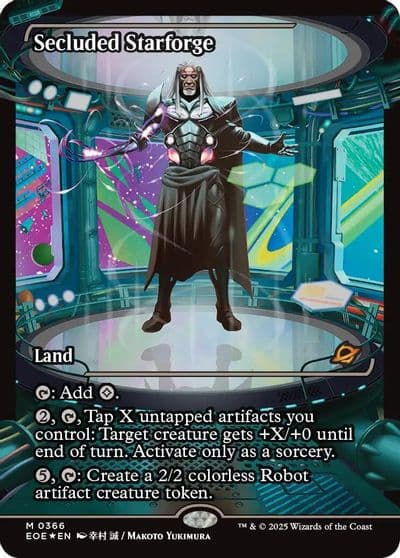 Secluded Starforge Showcase Edge of Eternities Magic card
