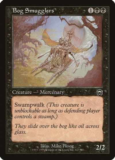 Bog Smugglers Mercadian Masques Magic card