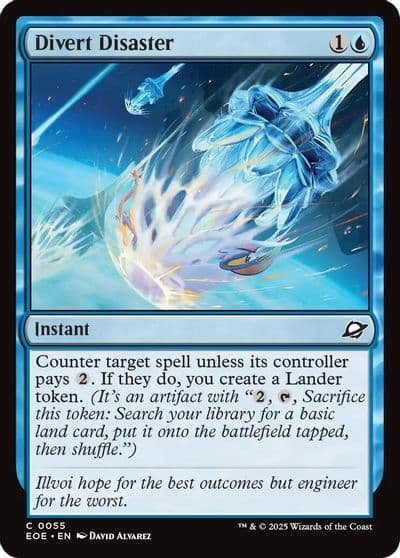 Divert Disaster Edge of Eternities Magic card