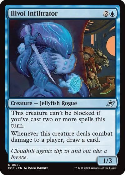 Illvoi Infiltrator Edge of Eternities Magic card