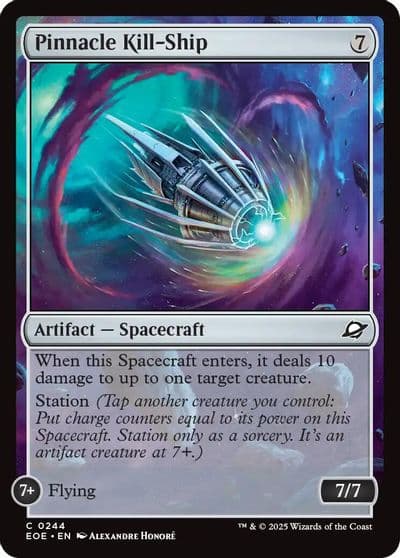 Pinnacle Kill Ship Edge of Eternities Magic card