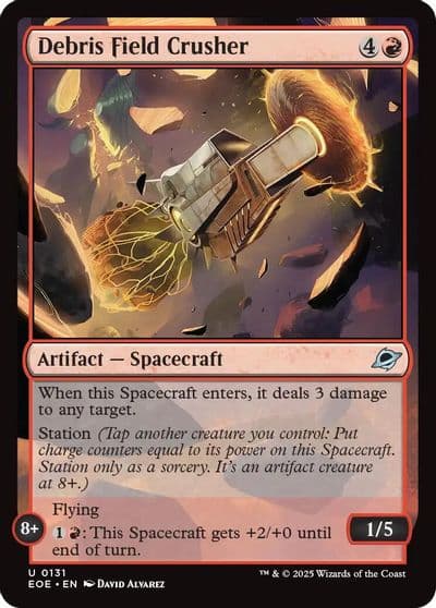 Debris Field Crusher Edge of Eternities Magic card